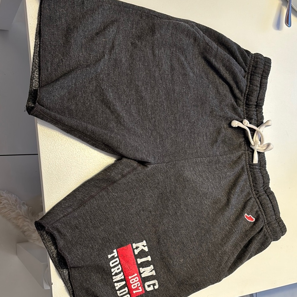 Gray Athletic Shorts with Comfortable Fit